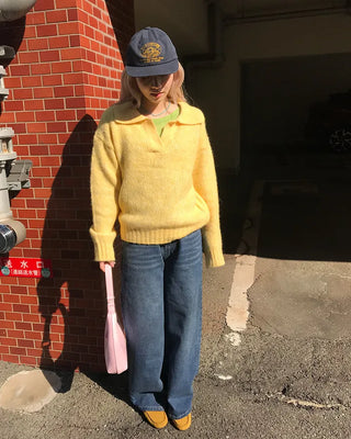 Johnny Collar Knit