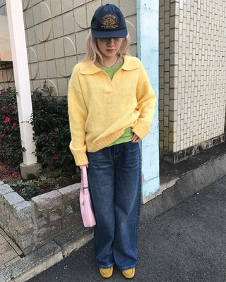 Johnny Collar Knit