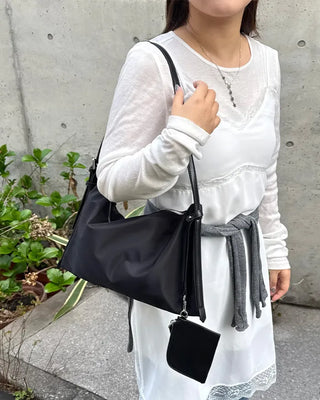 Square shoulder bag