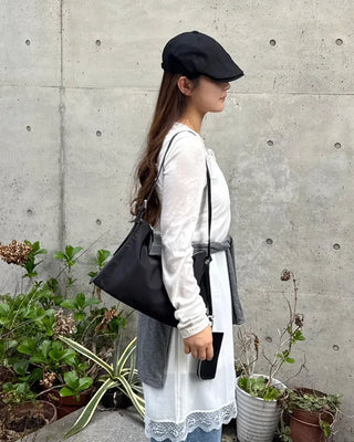 Square shoulder bag