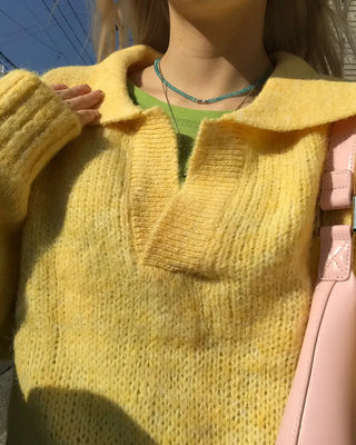 Johnny Collar Knit