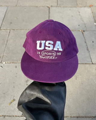 USA 1996 Sports Stitch Straight Cap