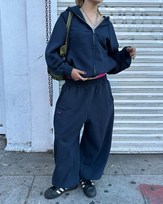 (ORIGINAL) Oversized Double Zip Hoodie (Fleece Lined)
