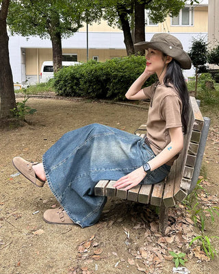 Basic Round Short-Sleeve T-Shirt