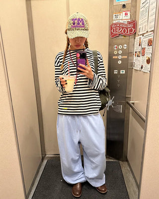 Hip pocket sweat jogger pants