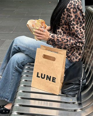 Unique outseam bootcut denim pants