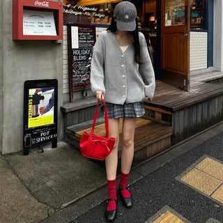 String Bucket Shoulder Bag
