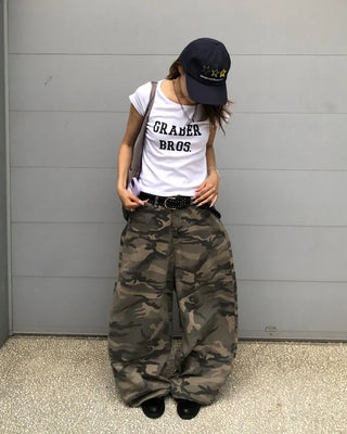 Three-Star Stitch Cap