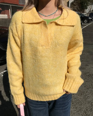 Johnny Collar Knit