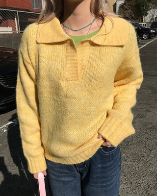 Johnny Collar Knit