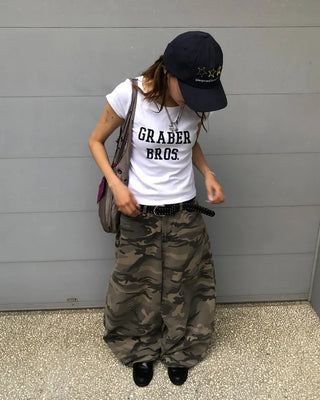 Three-Star Stitch Cap