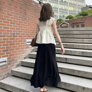Twist Ribbon Camisole Blouse