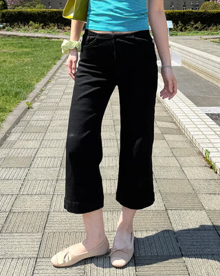 Ribbon flat shoes