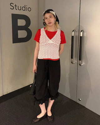 Wool Tencel Slim Short Sleeve T-Shirt