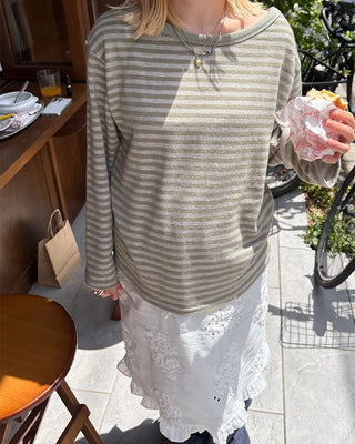 Punching Jacquard Flower Easy Skirt