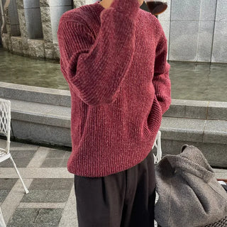 (Unisex) Blurred Round Knit