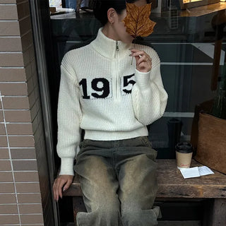 1956 Logo Half-Zip Knit