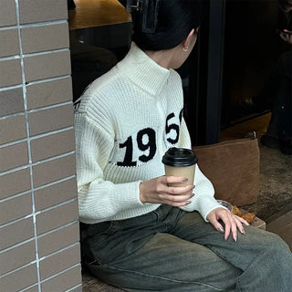 1956 Logo Half-Zip Knit