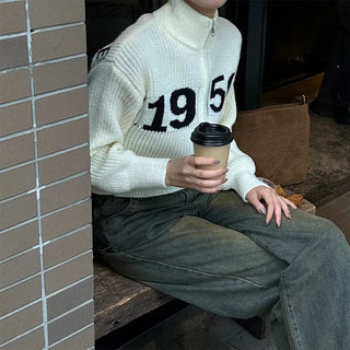 1956 Logo Half-Zip Knit
