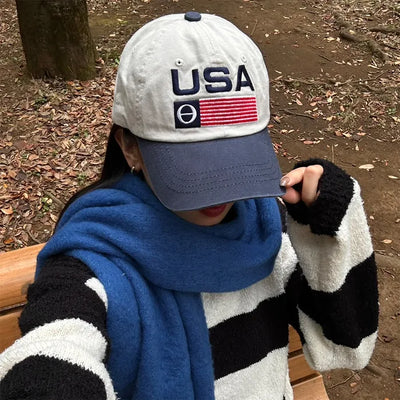 USA Logo Bicolor Cap