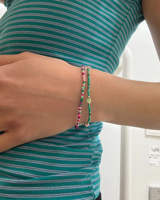 Colorful Point Bead Bracelet
