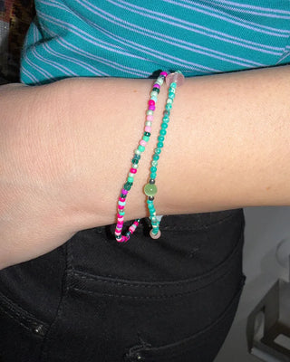 Mixed Color Bead Bracelet