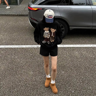Suede short UGG boots