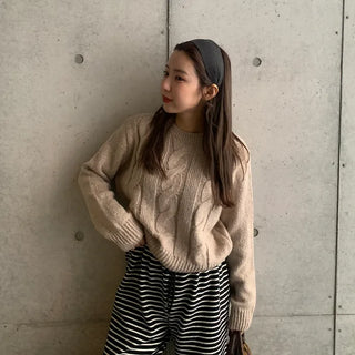 Twist Point Knit