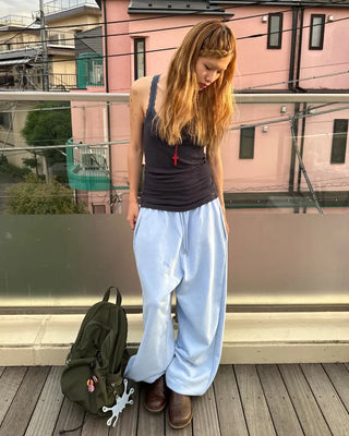 Hip pocket sweat jogger pants