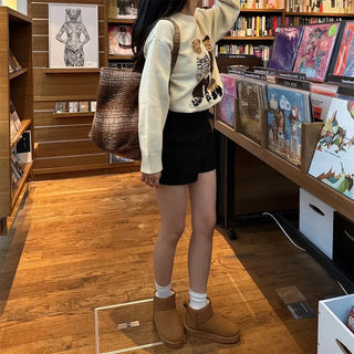 Two-Bear Round Knit