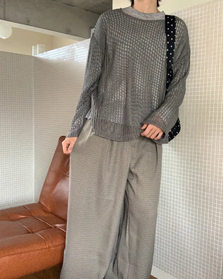 Square Net Knit