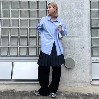 Minimalist strap shirt