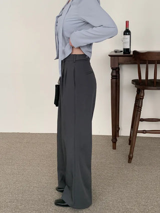 Tie jacket & blouse set