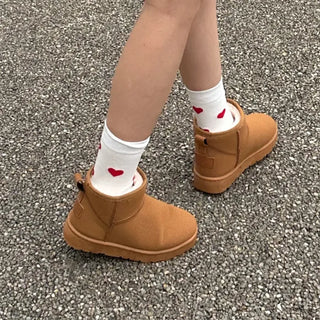 Suede short UGG boots