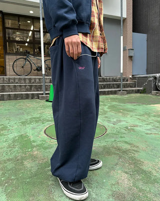 (ORIGINAL) Side-tuck Loose Fit Sweatpants (Fleece Lined)