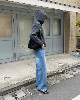 (Unisex) Zippered Hoodie Cardigan