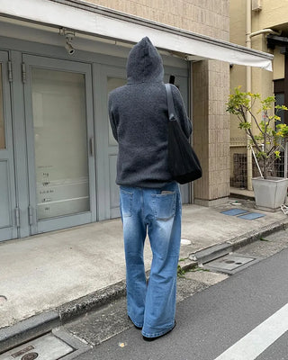 (Unisex) Zippered Hoodie Cardigan