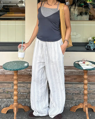 Square neck layered camisole