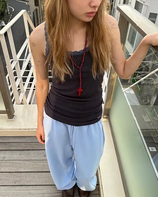 Hip pocket sweat jogger pants