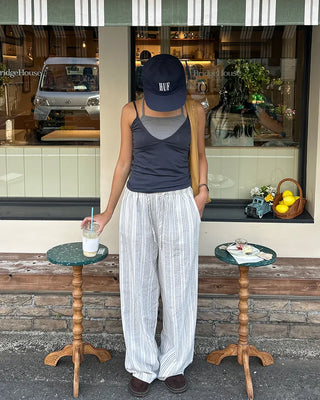 Square neck layered camisole