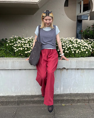 Tank Layered Semi-Cropped Short T-Shirt
