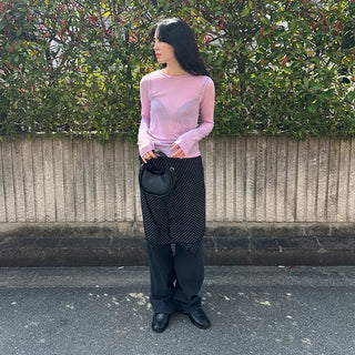 Slim layered T-shirt