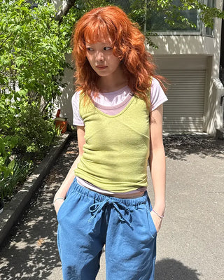 Basic slim short-sleeved T-shirt