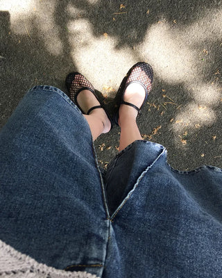 Wide inseam half pants