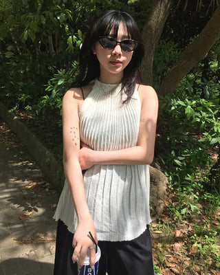 Cat Slim Frame Sunglasses