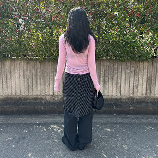 Slim layered T-shirt