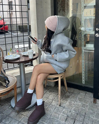 Shorts with drawstring waist