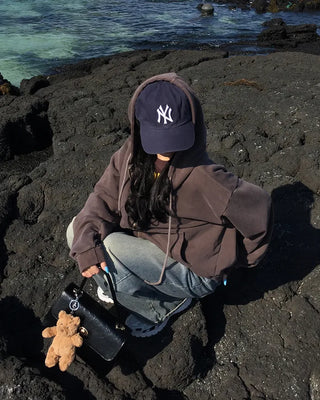 Vintage Wash Double Zip Hoodie