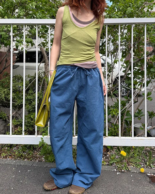 V-neck layered camisole