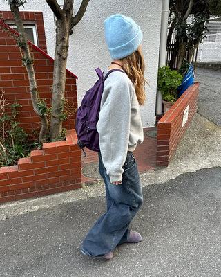 Saddle Shoulder Fleece Lined Sweatshirt